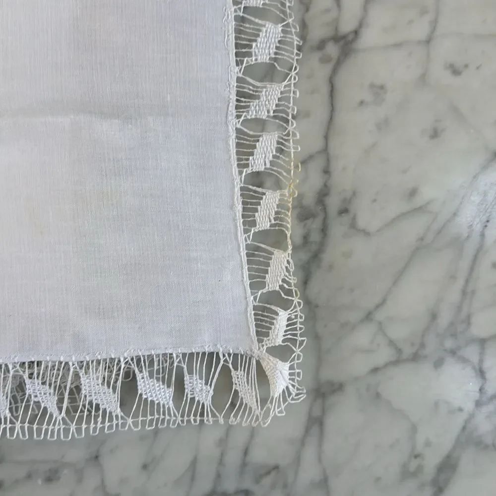 Vintage Bundle Lace TableCloth Napkins Placemats